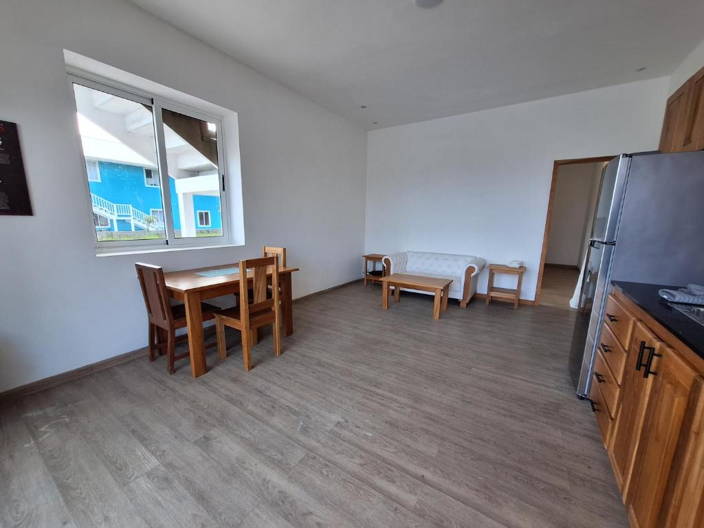 Köök või kööginurk majutusasutuses Paunch Beach Retreat