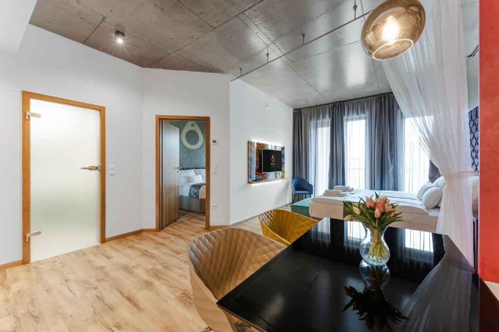 Posezení v ubytování Onyx Luxury Budapest