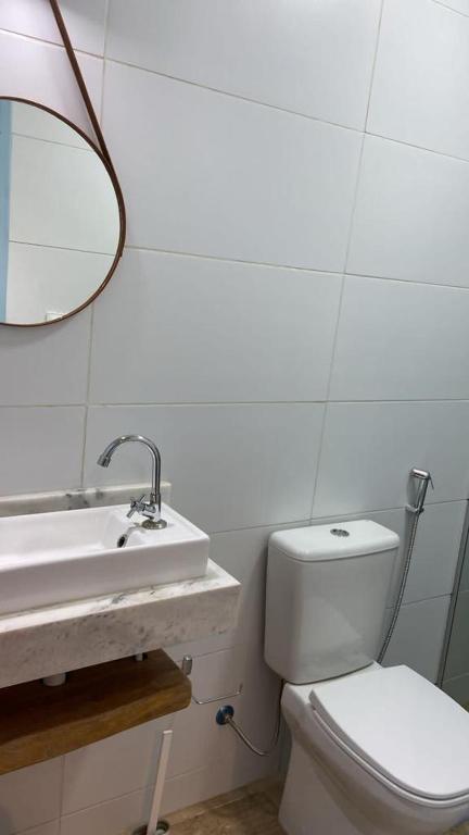 Koupelna v ubytování Vila DuJu