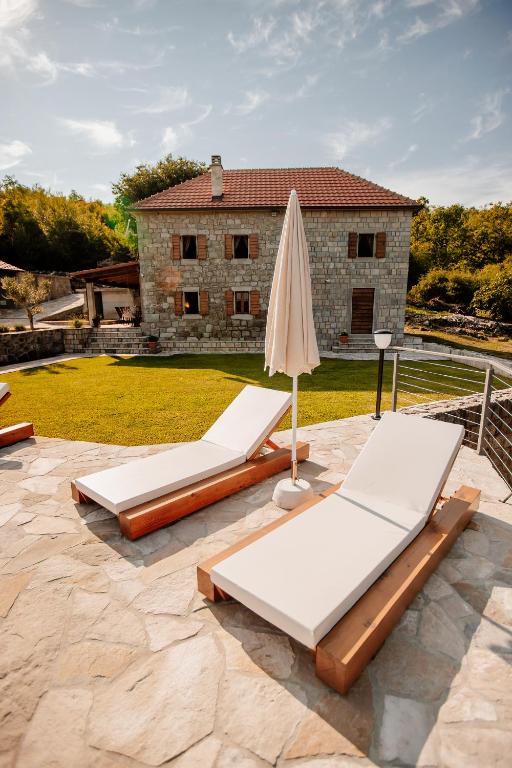 Posezení v ubytování Etno Villa Mokanji