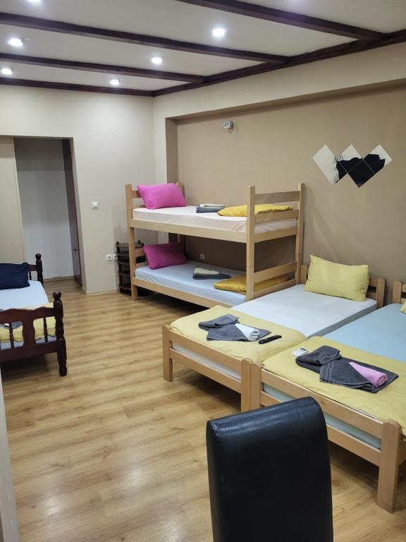 Postel nebo postele na pokoji v ubytování Apartments Day Off