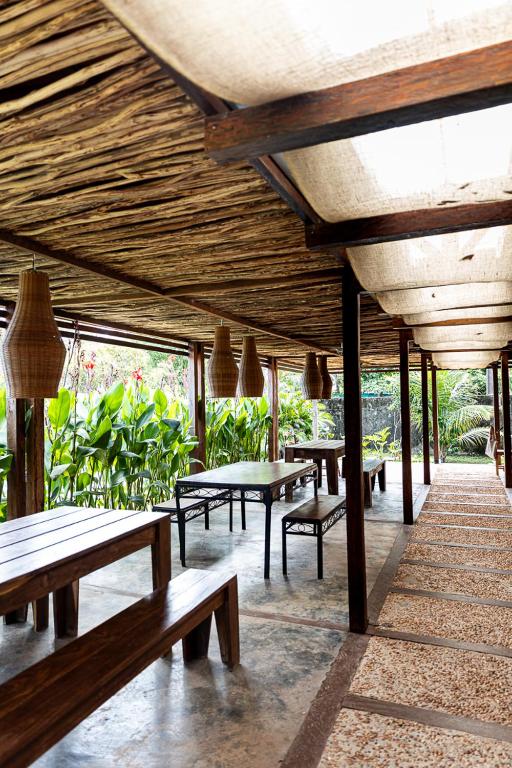 Restaurace v ubytování Pousada O Canto do Francês