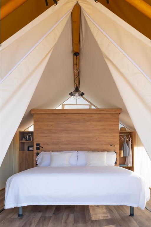 Postel nebo postele na pokoji v ubytování Wecamp San Sebastián
