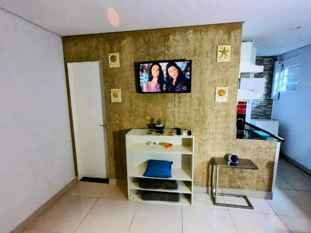 Pousada Ideal Guarujá - Estúdios Mobiliados, Ar-Condicionado e Cozinha - Studio Apartment