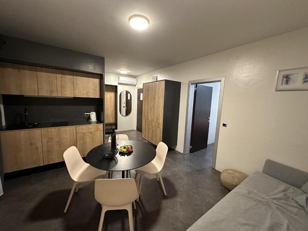 Kuchyň nebo kuchyňský kout v ubytování Boutique & Wellness Hotel Vital