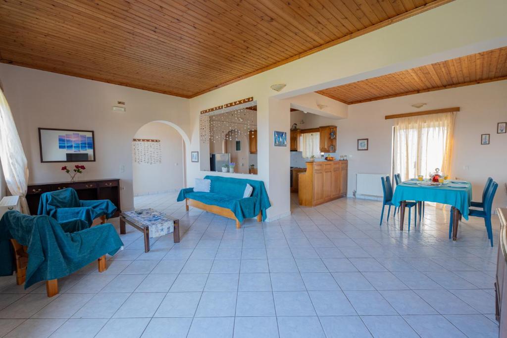 Posezení v ubytování Ocean Breeze Apartment