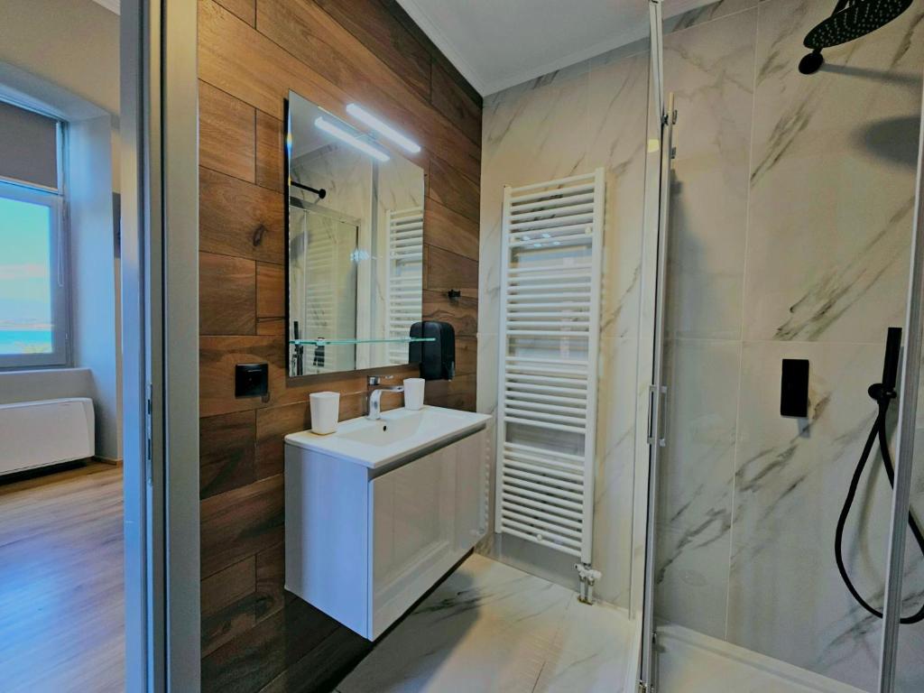 Koupelna v ubytování Impero Nafplio Hotel & Suites