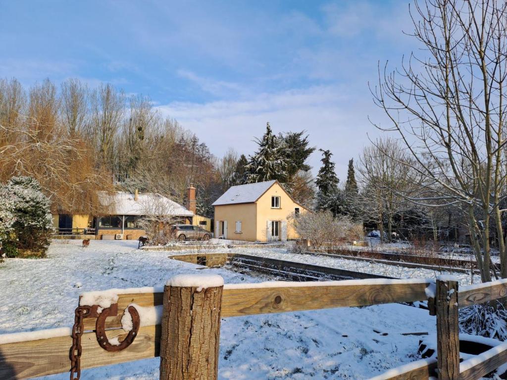 Gîte du Pont de Tancelle v zimě