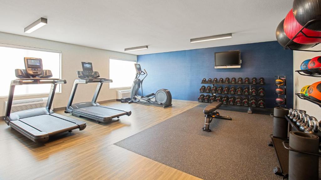Fitness centrum a/nebo fitness zařízení v ubytování Hampton Inn Phoenix Airport North