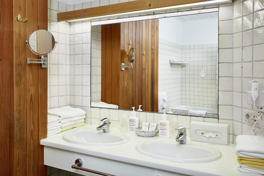 Koupelna v ubytování Sporthotel Kogler