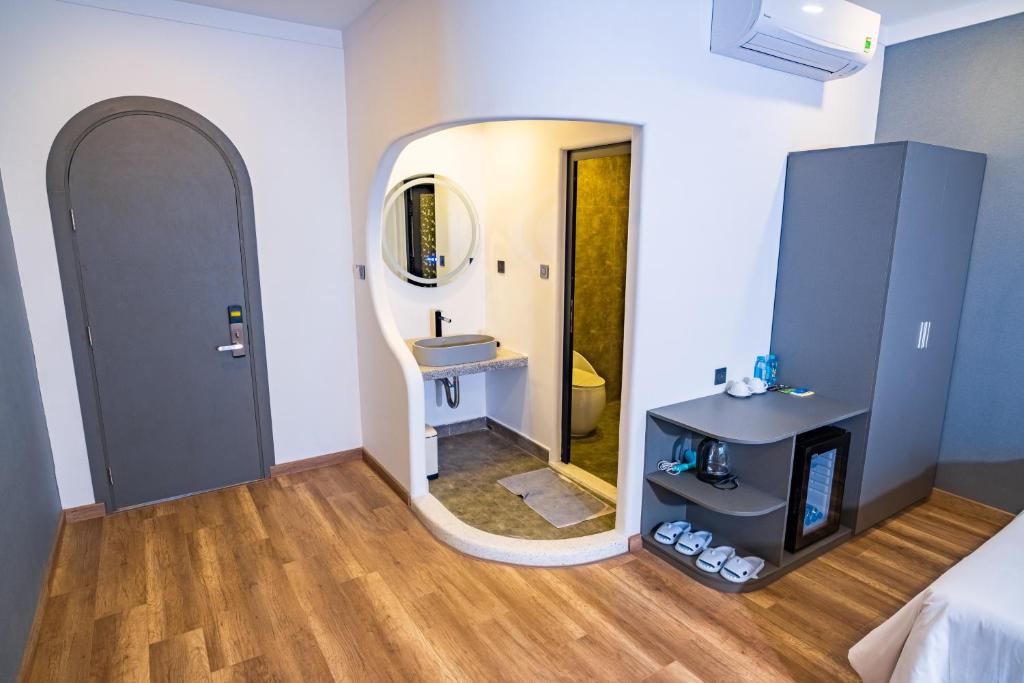 Koupelna v ubytování Hafi Boutique Hotel