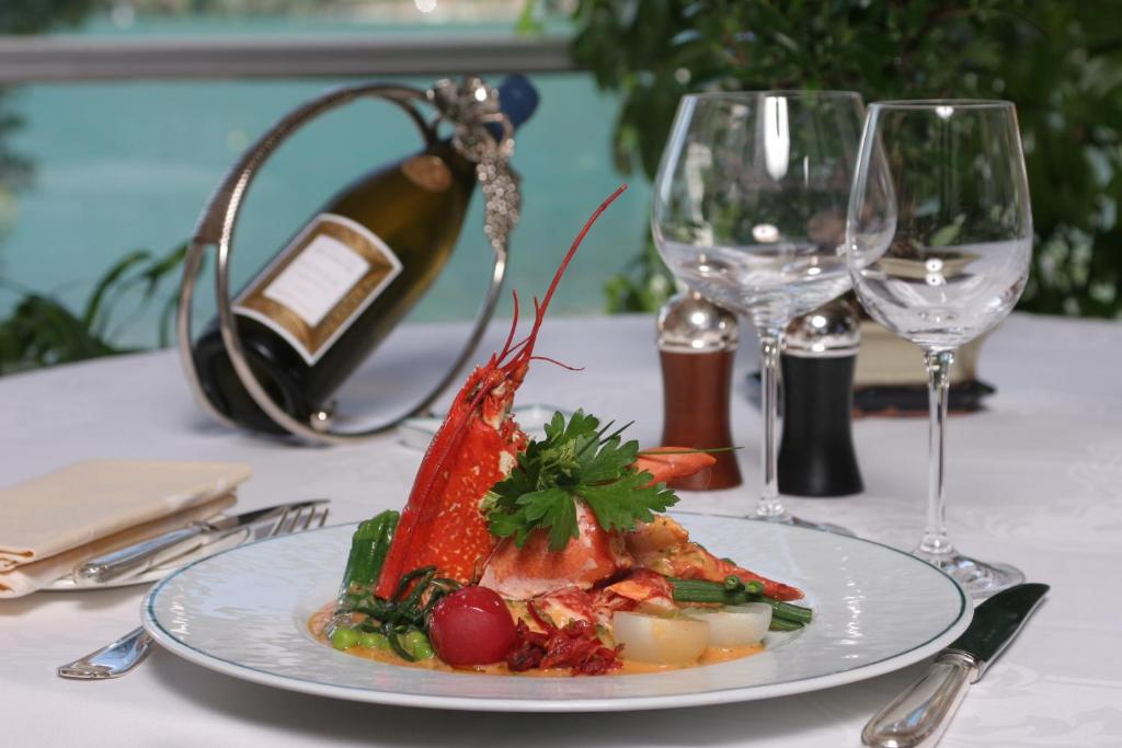 Nápoje v ubytování Hôtel-Restaurant de l'Embarcadère