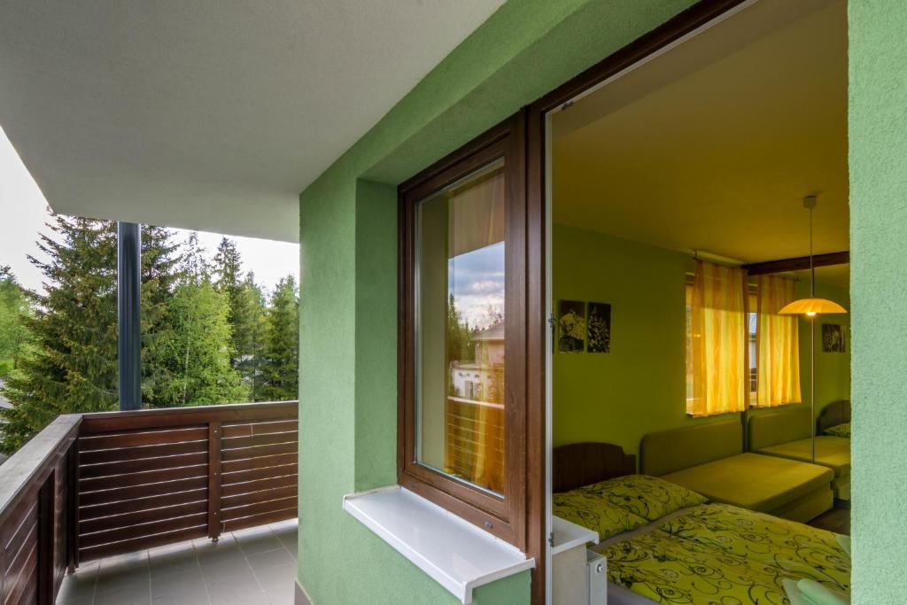 Balkón nebo terasa v ubytování Apartman 25 Vysoké Tatry