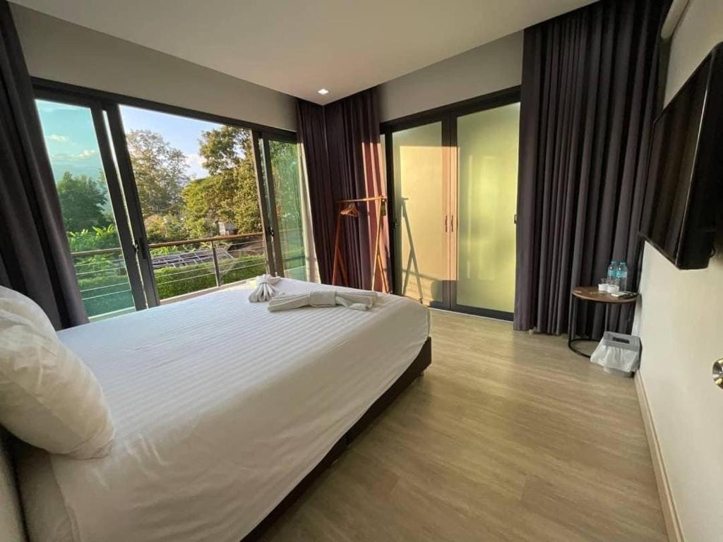 65 hostel chiangmai - Double Room With Mountain View