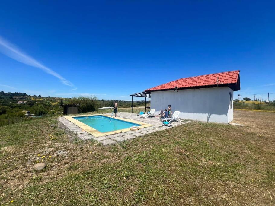 Bazén v ubytování Casa los cabreras nebo v jeho okolí