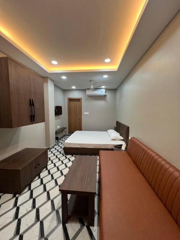 Kuchyň nebo kuchyňský kout v ubytování TIC ROOMS