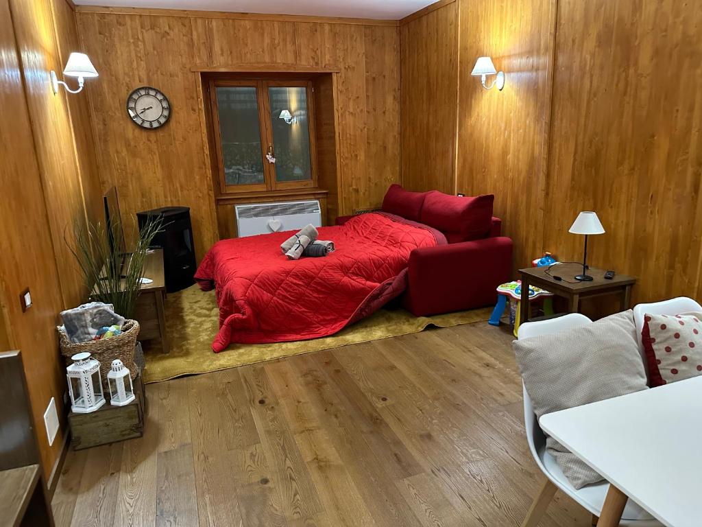 Posezení v ubytování Luxury Suite Terminillo