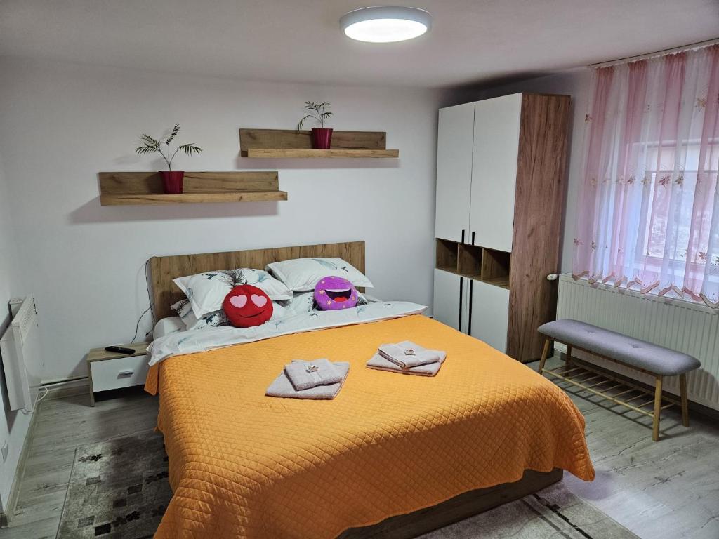 Postel nebo postele na pokoji v ubytování Casa Alex