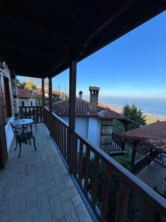 Balkón nebo terasa v ubytování Enastron Guesthouse