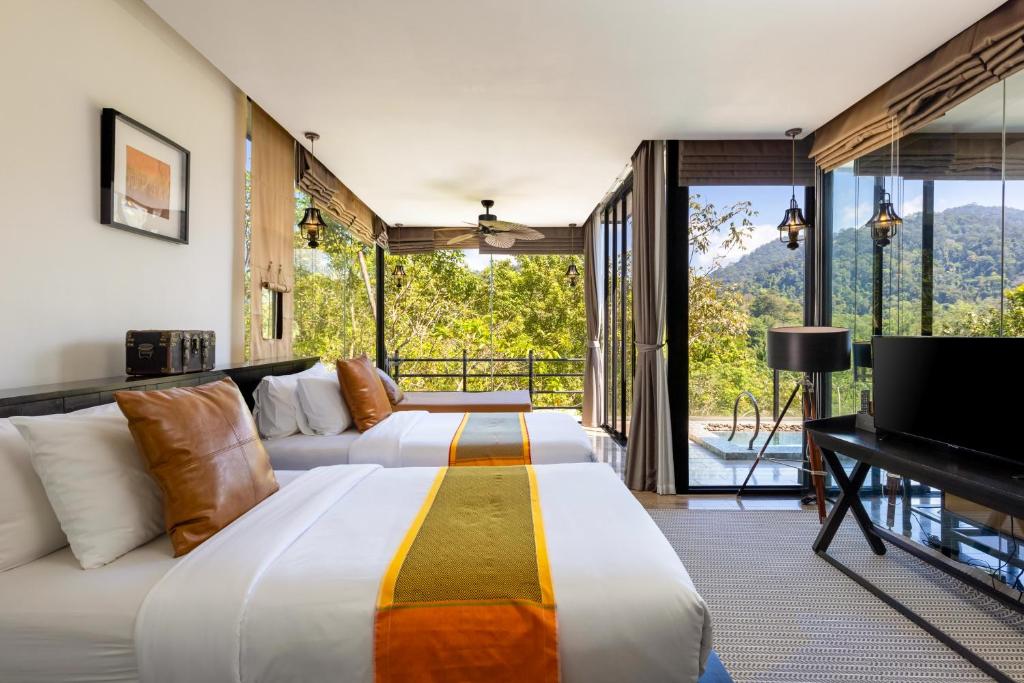 Kachonghills Tented Resort Trang - Villa De Deux Chambres