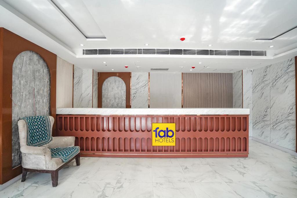Posezení v ubytování FabHotel Prime IP Indrapuram