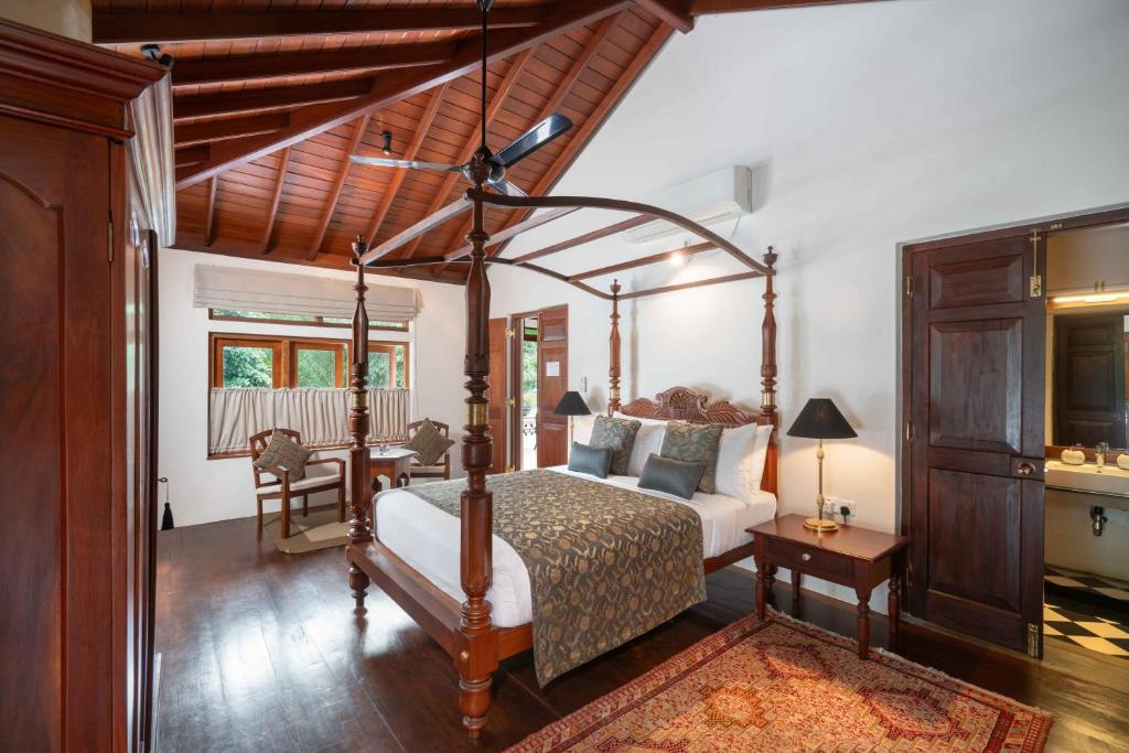 Postel nebo postele na pokoji v ubytování Taru Villas Kandy