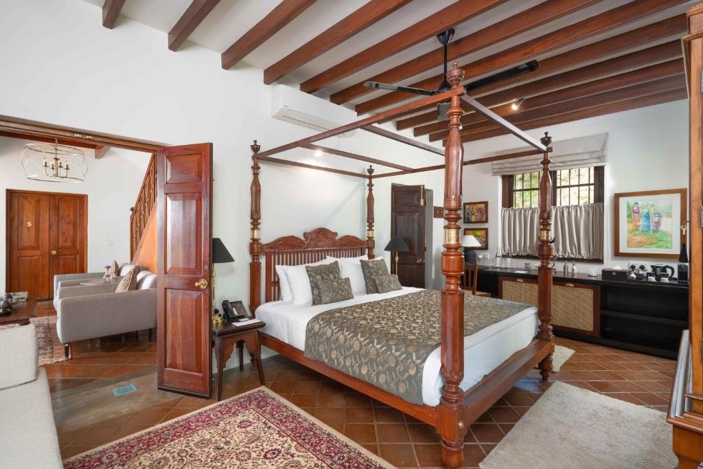 Postel nebo postele na pokoji v ubytování Taru Villas Kandy