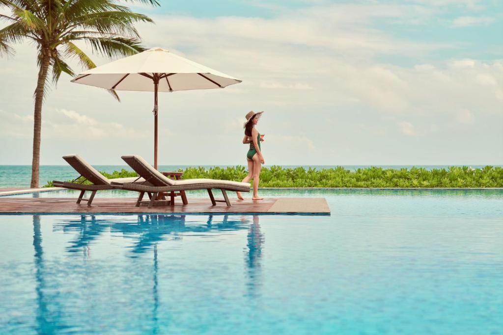 Bazén v ubytování Danang Marriott Resort & Spa, Non Nuoc Beach Villas nebo v jeho okolí
