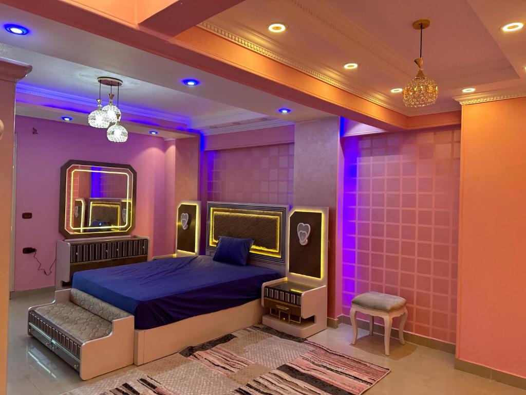 Postel nebo postele na pokoji v ubytování King Palace Master Rooms