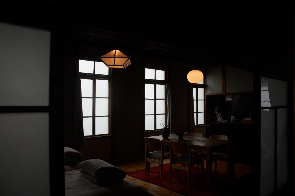 Posezení v ubytování Lhotel de Mai