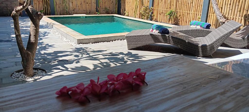 Kolam renang di atau di dekat 3 Angels One-Bedroom Villa