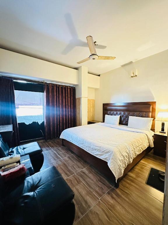 Postel nebo postele na pokoji v ubytování Hotel SeaView 2