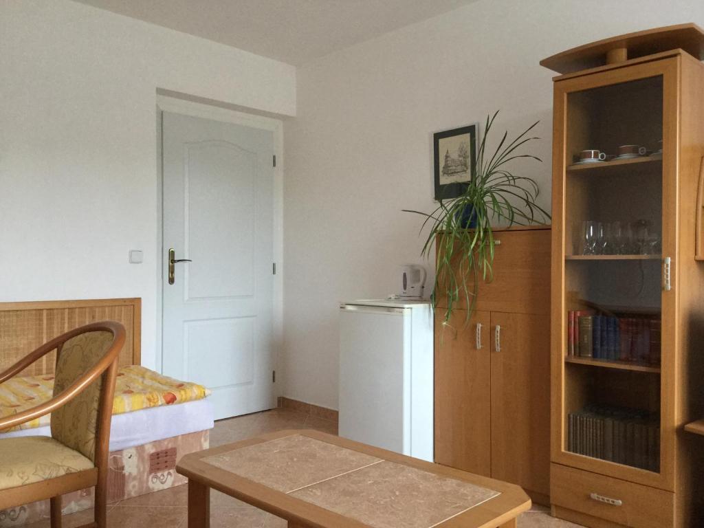 Knihovna v bed and breakfast