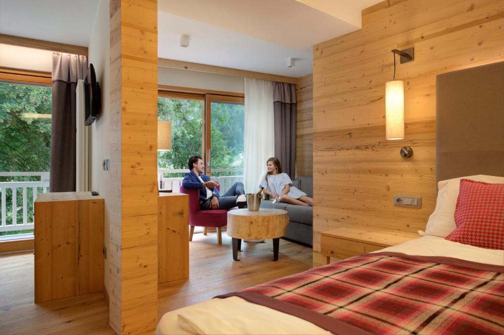 Postel nebo postele na pokoji v ubytování Active Hotel Monte Giner