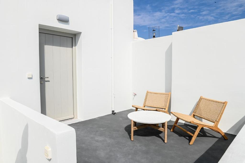 Balkón nebo terasa v ubytování City Center Suites