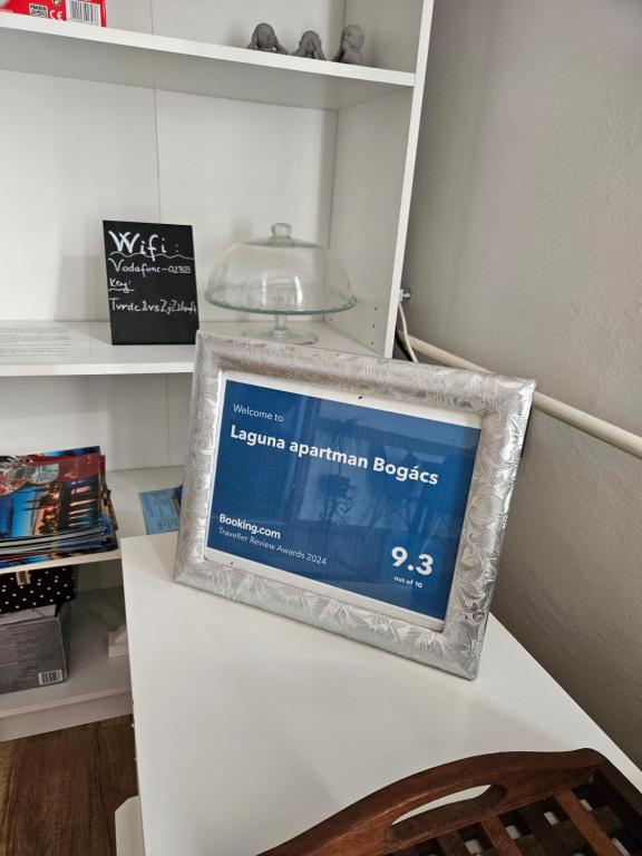 Certifikát, ocenenie alebo iný dokument vystavený v ubytovaní Laguna apartman Bogács