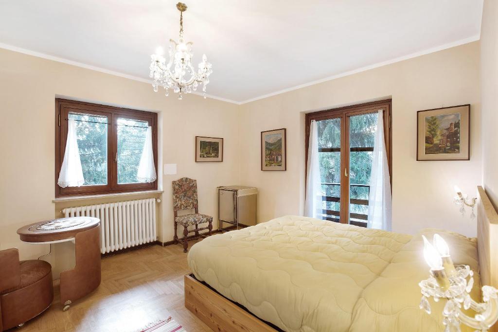 Posezení v ubytování Maison La Truite