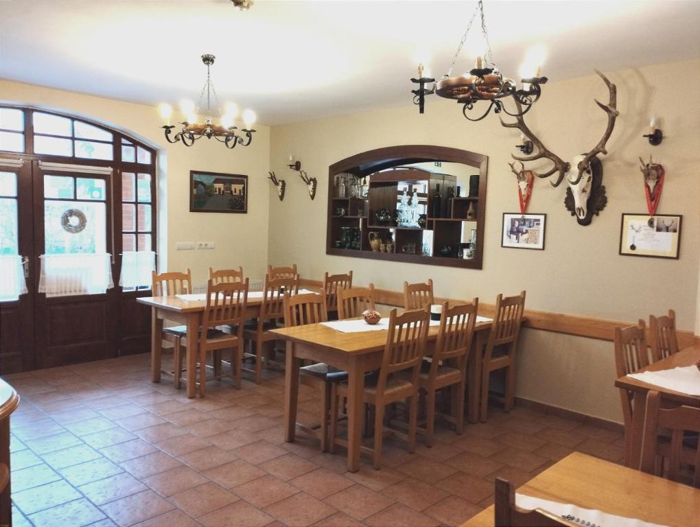 Restaurace v ubytování Eckhardt Vendégház