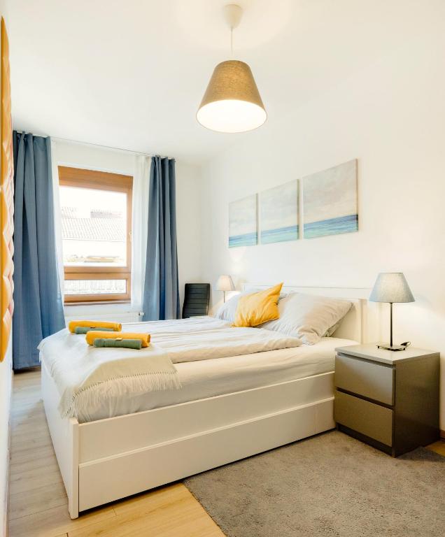 Posteľ alebo postele v izbe v ubytovaní TUSCANY GARDEN-Free PARKING-Balcony-AC- Elevator