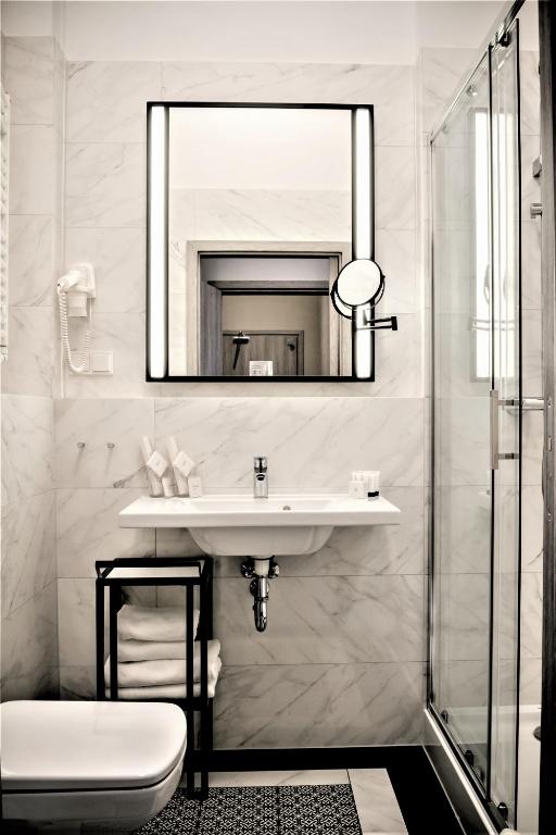 Kúpeľňa v ubytovaní Amber Design Residence