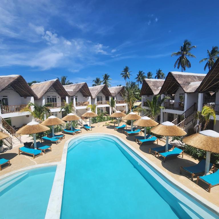an image of the pool at the resort at Olzadia Boutique Hotel in Michamvi