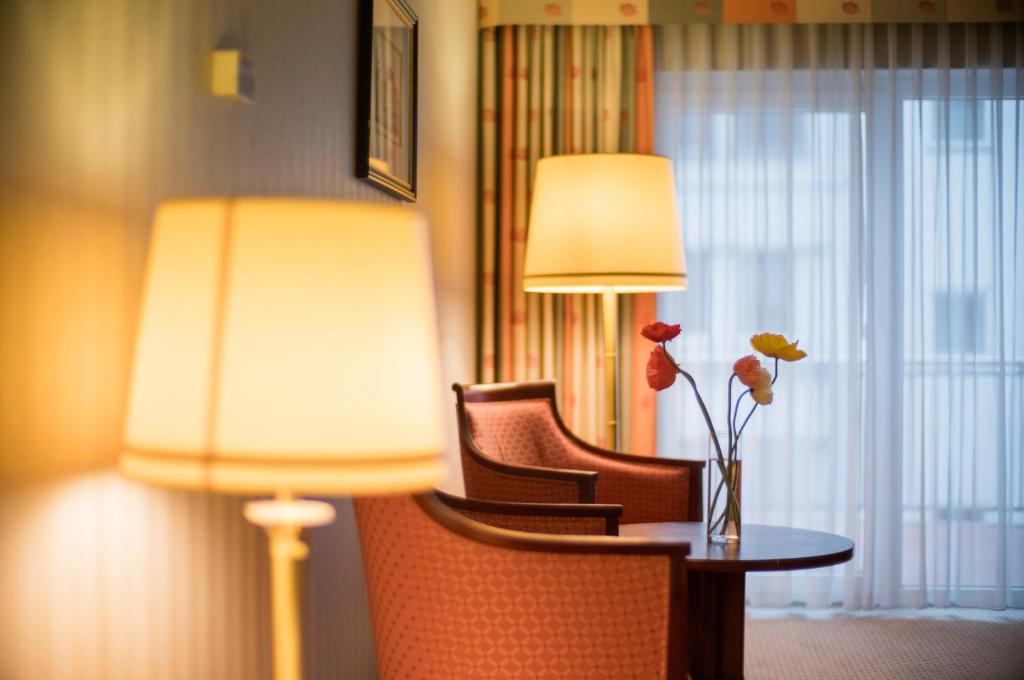 Posezení v ubytování Parkhotel 1901 Mannheim