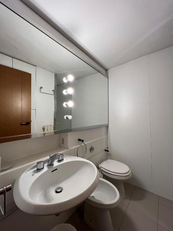 Koupelna v ubytování Miramare apartments