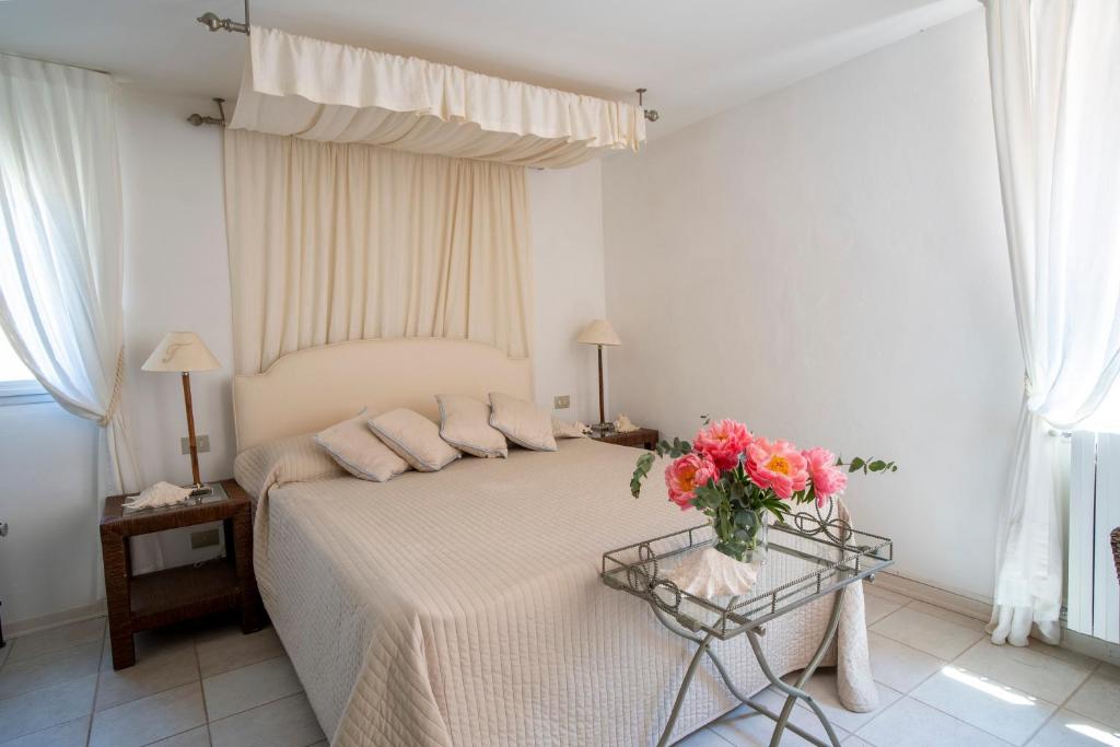 Postel nebo postele na pokoji v ubytování Miramare apartments