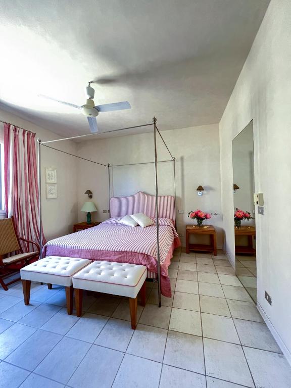 Postel nebo postele na pokoji v ubytování Miramare apartments