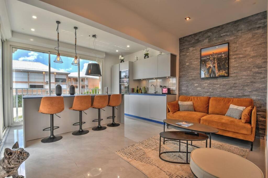 Posezení v ubytování Appartement TalyJay