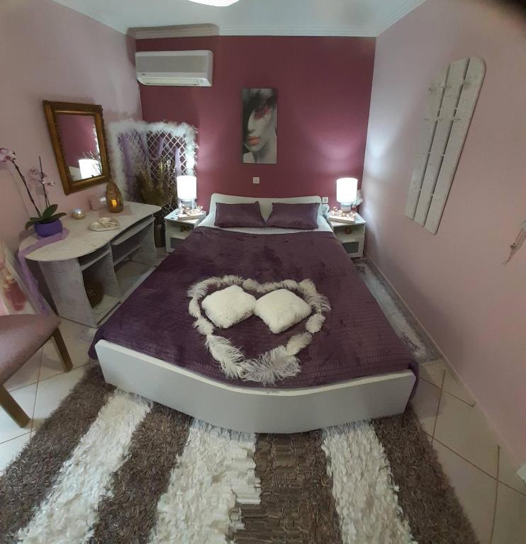 Postel nebo postele na pokoji v ubytování DreamHouse