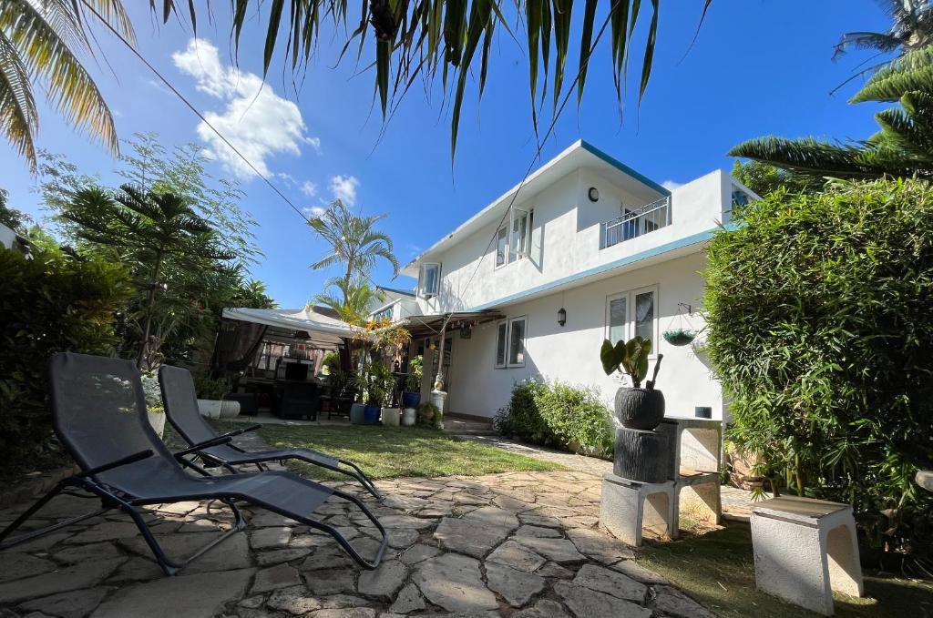 Zahrada ubytování villa3tours