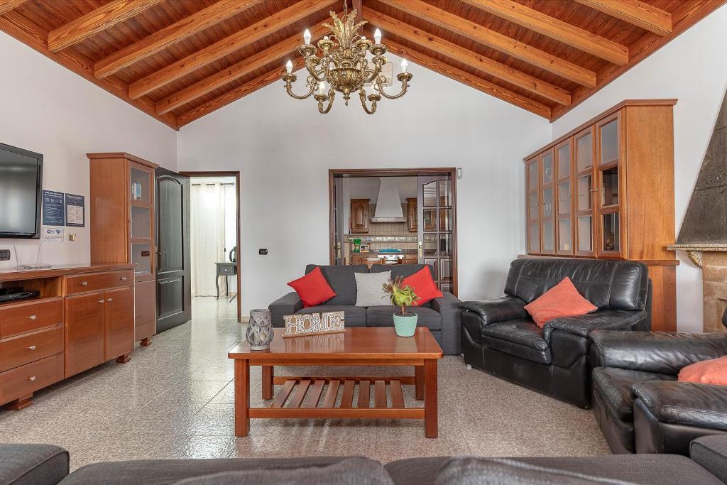 Posezení v ubytování Villa Victoria