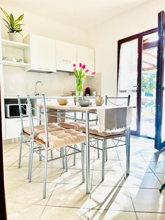 Kuchyň nebo kuchyňský kout v ubytování Casa in Maremma Tuscany Village